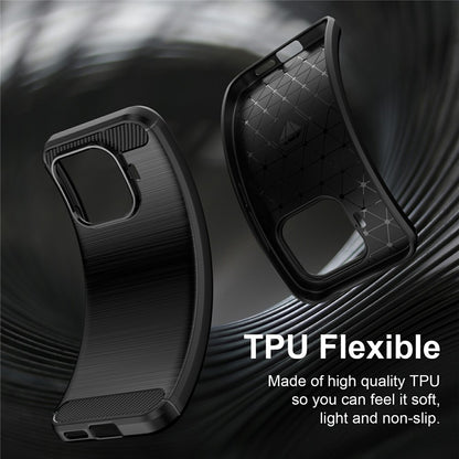 Hoes voor Xiaomi 17T, Techsuit, Carbon, Zwart