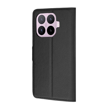 Hülle für Xiaomi 17T, Techsuit, Leder-Folio, Schwarz