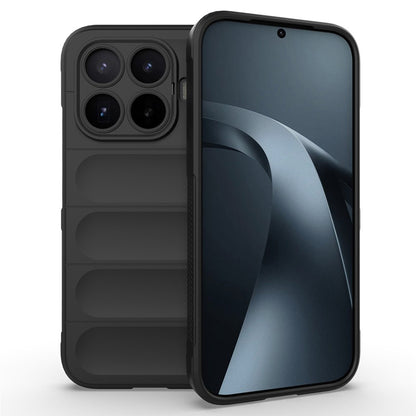 Hoesje voor Xiaomi 17T, Techsuit, Magic Shield, Zwart