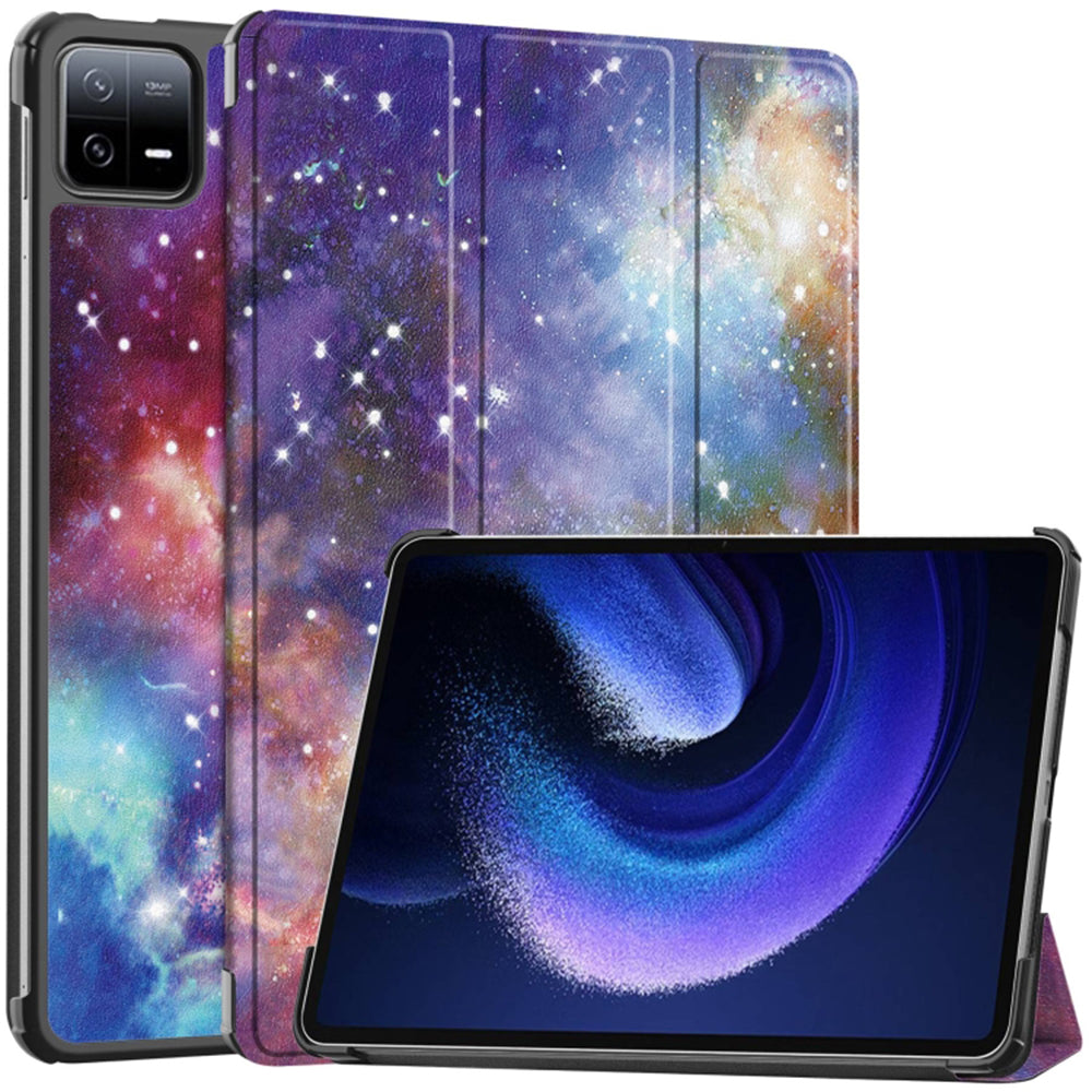 Hoes voor Xiaomi Pad 6 / 6 Pro, Techsuit, FoldPro Galaxy, Multicolor