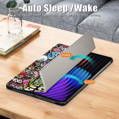Hoes voor Xiaomi Pad 7 / 7 Pro, Techsuit, FoldPro Urban Vibe, Multicolor