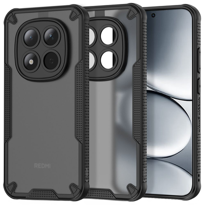 Étui pour Xiaomi Poco M8 Pro / Redmi Note 15 Pro+, Tech-Protect, Rugged Shield, Noir