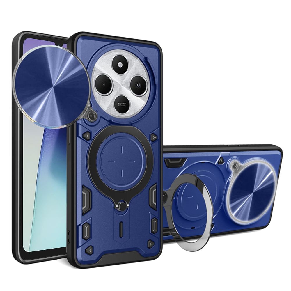 Coque pour Xiaomi Poco C75 / Redmi 14C, Techsuit, CamGuard Pro, Bleue