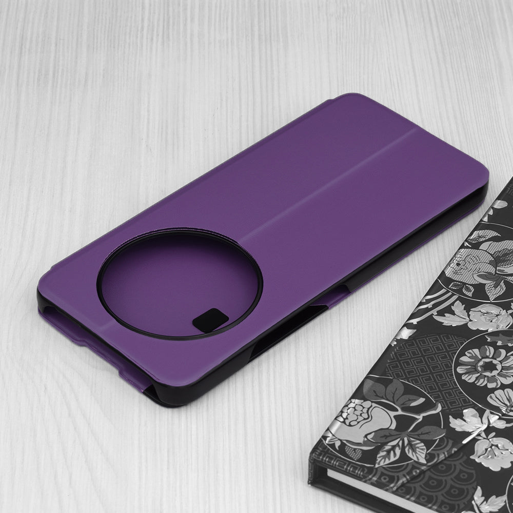 Hoes voor Xiaomi Poco C75 / Redmi 14C, Techsuit, eFold, Paars