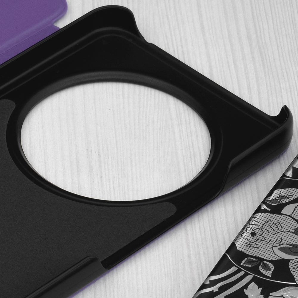 Hoes voor Xiaomi Poco C75 / Redmi 14C, Techsuit, eFold, Paars