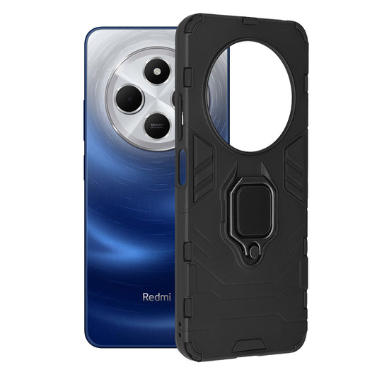 Hülle für Xiaomi Poco C75 / Redmi 14C, Techsuit, Shield, Schwarz