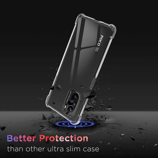 Hoesje voor Xiaomi Poco F3 / Mi 11i, Techsuit, Schokbestendig Helder, Transparant