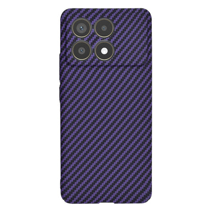 Coque pour Xiaomi Poco F6 Pro, Techsuit, Carbonite FiberShell, Violet