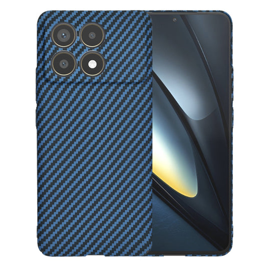 Hoes voor Xiaomi Poco F6 Pro, Techsuit, Carbonite FiberShell, Turkoois