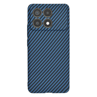 Hülle für Xiaomi Poco F6 Pro, Techsuit, Carbonite FiberShell, Türkis