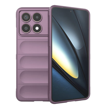 Coque pour Xiaomi Poco F6 Pro, Techsuit, Magic Shield, Violet