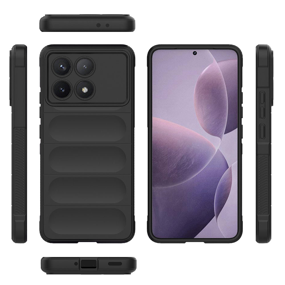 Coque pour Xiaomi Poco F6 Pro, Techsuit, Magic Shield, Violet