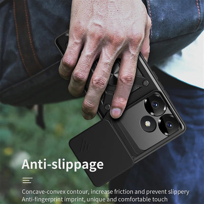 Hülle für Xiaomi Poco F6, Techsuit, CamShield, Rosa
