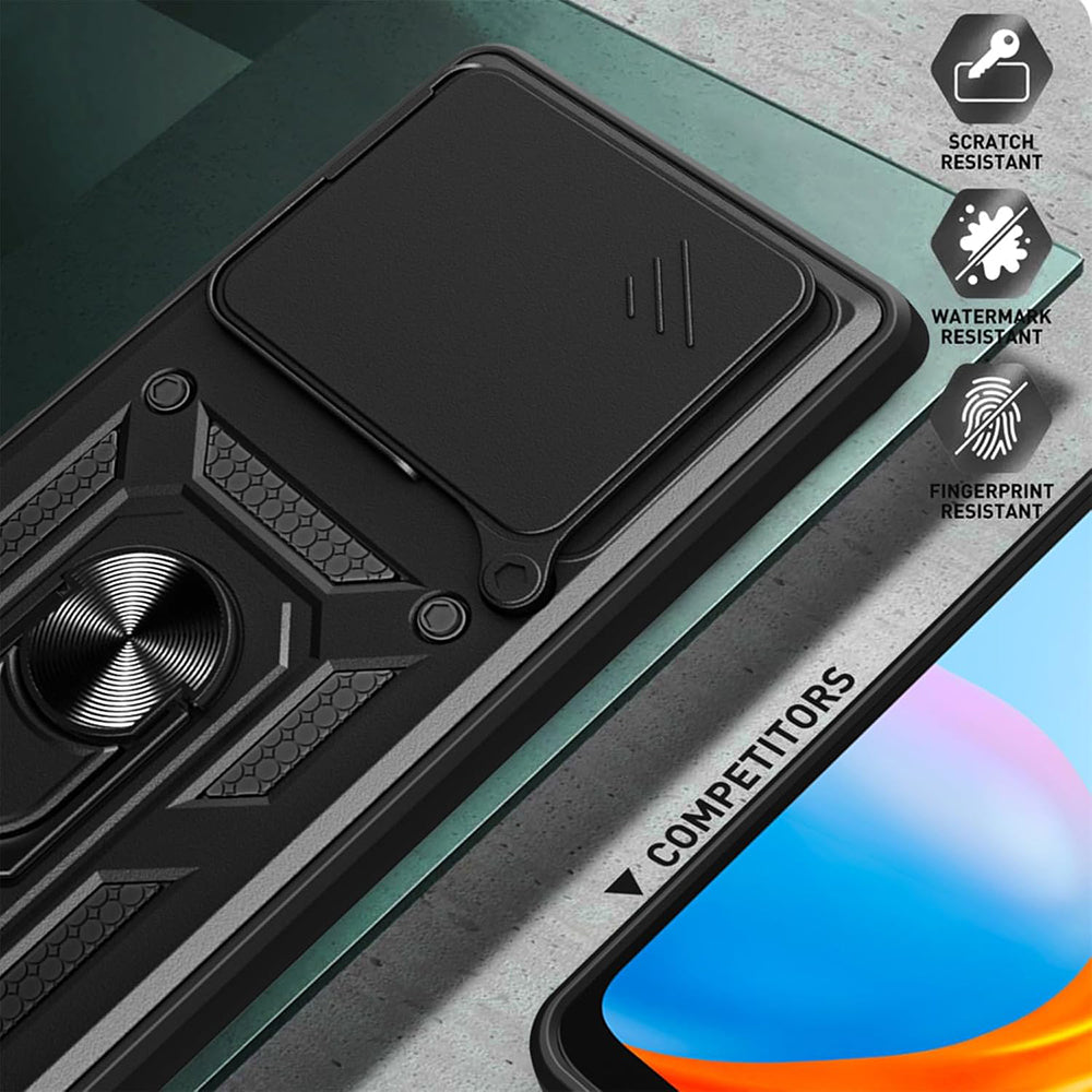 Hülle für Xiaomi Poco F6, Techsuit, CamShield, Rosa