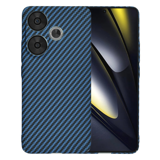Coque pour Xiaomi Poco F6, Techsuit, Carbonite FiberShell, Turquoise