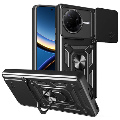 Coque pour Xiaomi Poco F7 Pro, Techsuit, CamShield, Noire