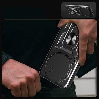 Coque pour Xiaomi Poco F7 Pro, Techsuit, CamShield, Noire