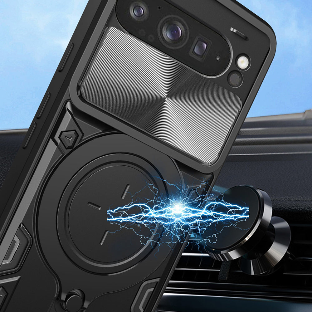 Hoes voor Xiaomi Poco F8 Ultra, Techsuit, CamGuard Pro, Zwart