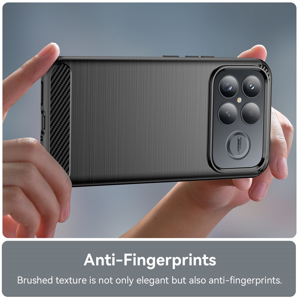 Case for Xiaomi Poco F8 Ultra, Techsuit, Carbon, Black