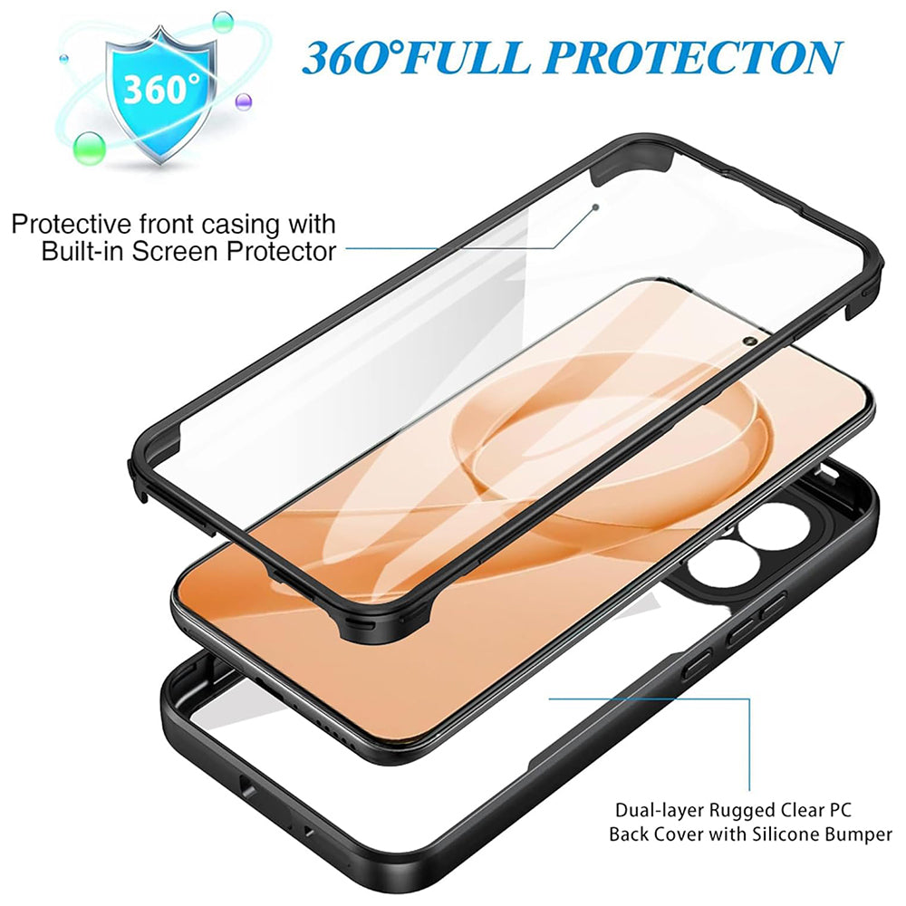 Case for Xiaomi Poco F8 Ultra, Techsuit, ColorVerse 360, Black