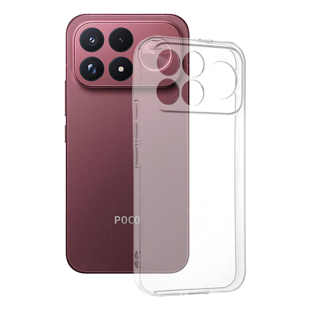 Hülle für Xiaomi Poco F9 Ultra, Techsuit, Klar, Transparent