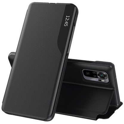 Hülle für Xiaomi Poco M5s / Redmi Note 10S / Note 10, Techsuit, eFold, Schwarz