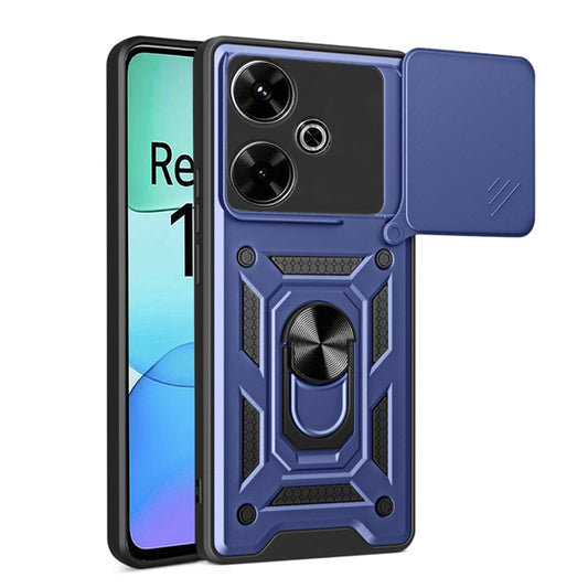 Case for Xiaomi Poco M6 4G / Redmi 13, Techsuit, CamShield, Blue
