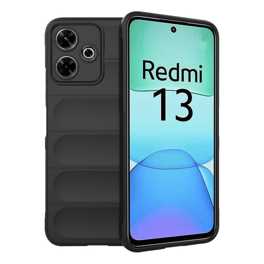 Coque pour Xiaomi Poco M6 4G / Redmi 13, Techsuit, Magic Shield, Noire