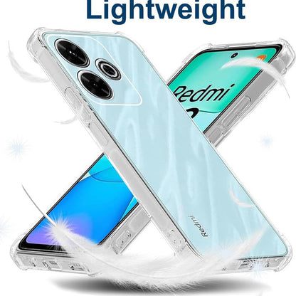 Coque pour Xiaomi Poco M6 4G / Redmi 13, Techsuit, Antichoc Claire, Transparente