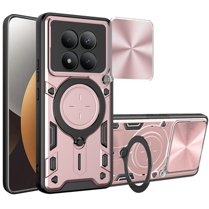 Hülle für Xiaomi Poco M8 Pro / Redmi Note 15 Pro+ 5G, Techsuit, CamGuard Pro, Roségold