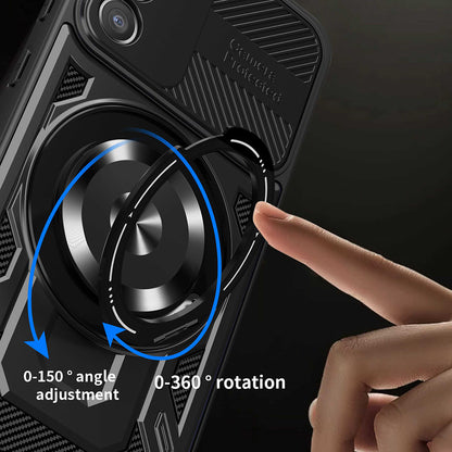 Hülle für Xiaomi Poco M8 Pro / Redmi Note 15 Pro+ 5G, Techsuit, RuggedCam, Schwarz