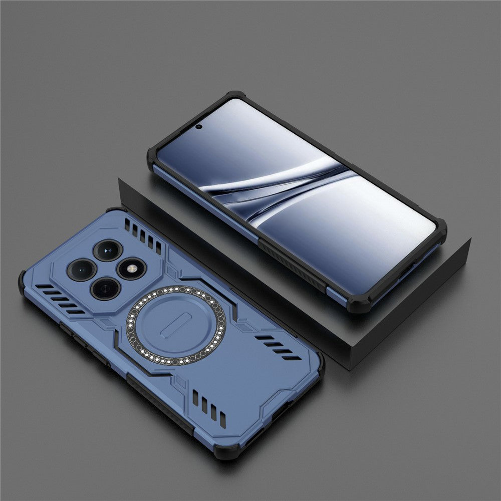 MagSafe Hülle für Xiaomi Poco M8 / Redmi Note 15 5G, Techsuit, ArmorMag, Blau