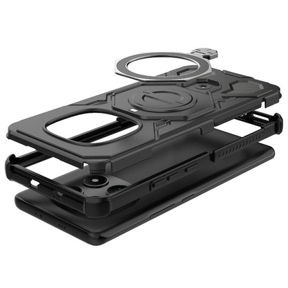 Hoes voor Xiaomi Poco M8 / Redmi Note 15 5G, Techsuit, Carbon Shield Pro, Wit