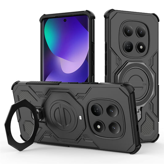 Hülle für Xiaomi Poco M8 / Redmi Note 15 5G, Techsuit, Carbon Shield Pro, Schwarz