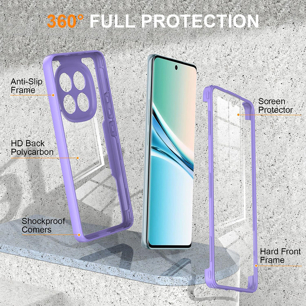 Hoes voor Xiaomi Poco M8 / Redmi Note 15 5G, Techsuit, ColorVerse 360, Paars