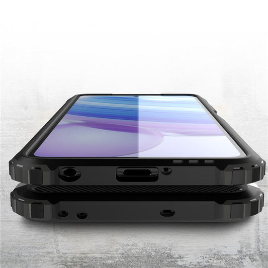 Hülle für Xiaomi Poco X3 Pro / X3 NFC / X3, Techsuit, Hybrid Armor, Schwarz