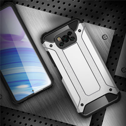 Coque pour Xiaomi Poco X3 Pro / X3 NFC / X3, Techsuit, Hybrid Armor, Noire