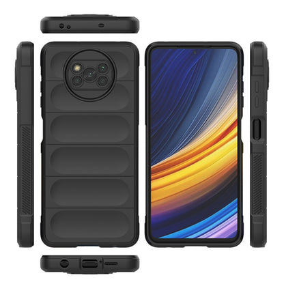 Coque pour Xiaomi Poco X3 Pro / X3 NFC / X3, Techsuit, Magic Shield, Noire