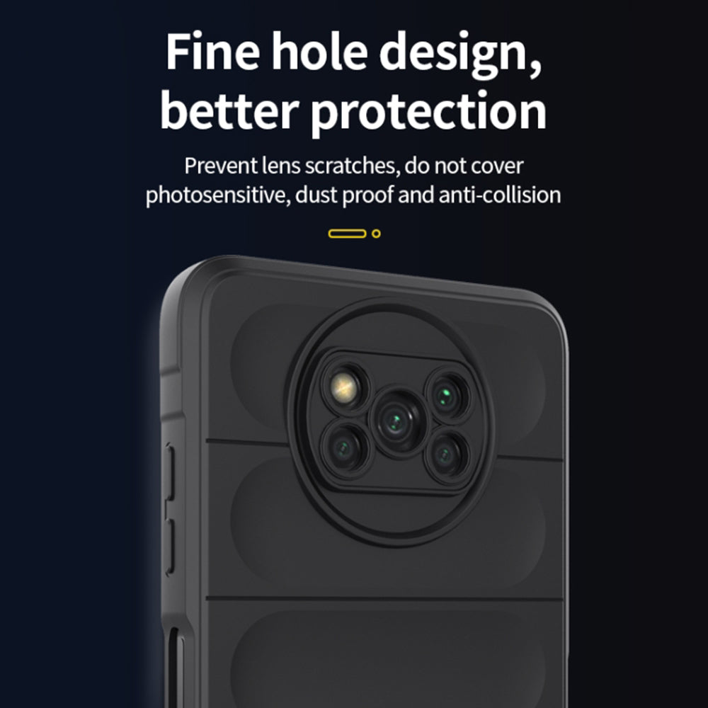 Coque pour Xiaomi Poco X3 Pro / X3 NFC / X3, Techsuit, Magic Shield, Noire