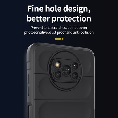 Coque pour Xiaomi Poco X3 Pro / X3 NFC / X3, Techsuit, Magic Shield, Noire