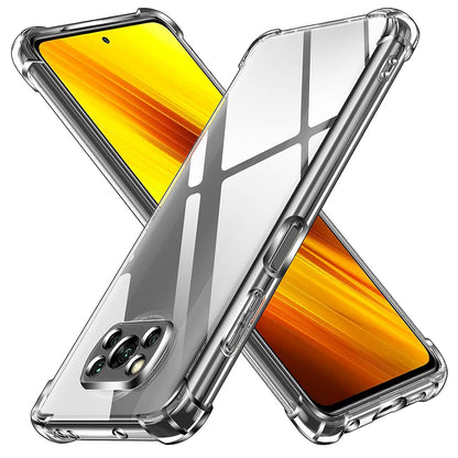 Coque pour Xiaomi Poco X3 Pro / X3 NFC / X3, Techsuit, Antichoc Claire, Transparente