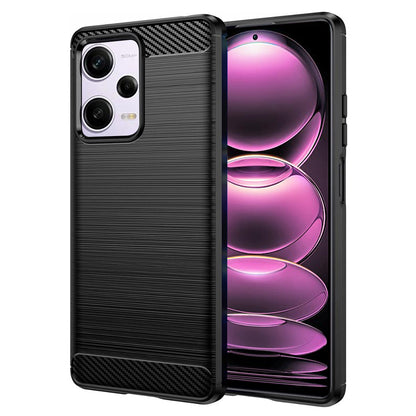 Case for Xiaomi Poco X5 Pro / Redmi Note 12 Pro 5G, Techsuit, Carbon, Black