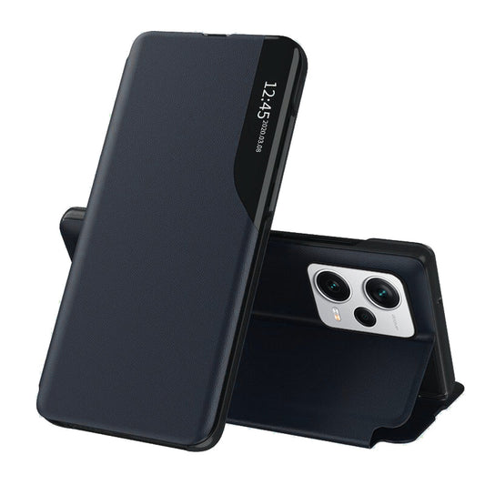 Hoes voor Xiaomi Poco X5 Pro / Redmi Note 12 Pro 5G, Techsuit, eFold, Donkerblauw