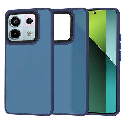 Hülle für Xiaomi Poco X6 / Note 13 Pro 5G, Techsuit, HaloFrost, Marineblau