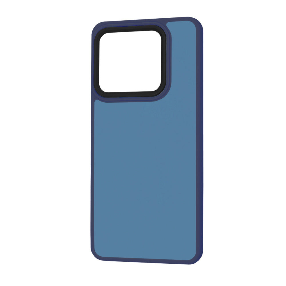 Coque pour Xiaomi Poco X6 / Note 13 Pro 5G, Techsuit, HaloFrost, Bleu marine