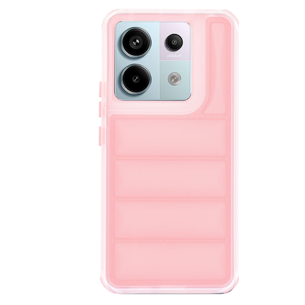 Hoesje voor Xiaomi Poco X6 / Note 13 Pro 5G, Techsuit, Wave Shield, Roze