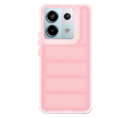 Hoesje voor Xiaomi Poco X6 / Note 13 Pro 5G, Techsuit, Wave Shield, Roze