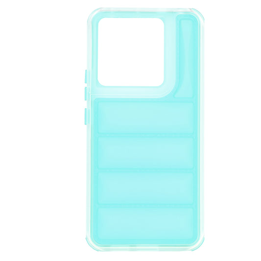 Hülle für Xiaomi Poco X6 / Note 13 Pro 5G, Techsuit, Wave Shield, Türkis