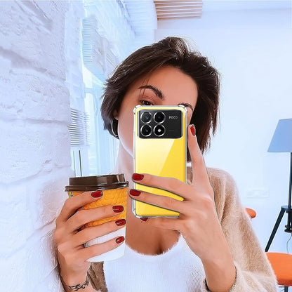 Hülle für Xiaomi Poco X6 Pro, Techsuit, stoßfest klar, transparent