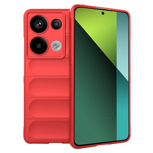 Hoesje voor Xiaomi Poco X6 / Redmi Note 13 Pro 5G, Techsuit, Magic Shield, Rood